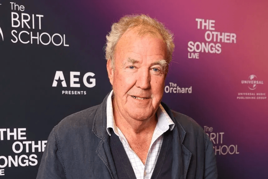 Jeremy Clarkson at Diddly Squat Farm in Chipping Norton, Oxfordshire, the setting for his Prime Video series Clarkson's Farm