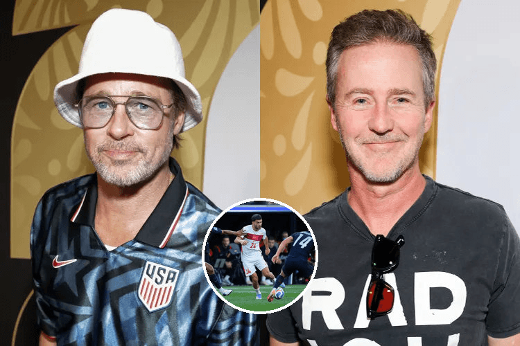 Ed Norton and Brad Pitt at the World Cup Has One Joke — Daily Insight