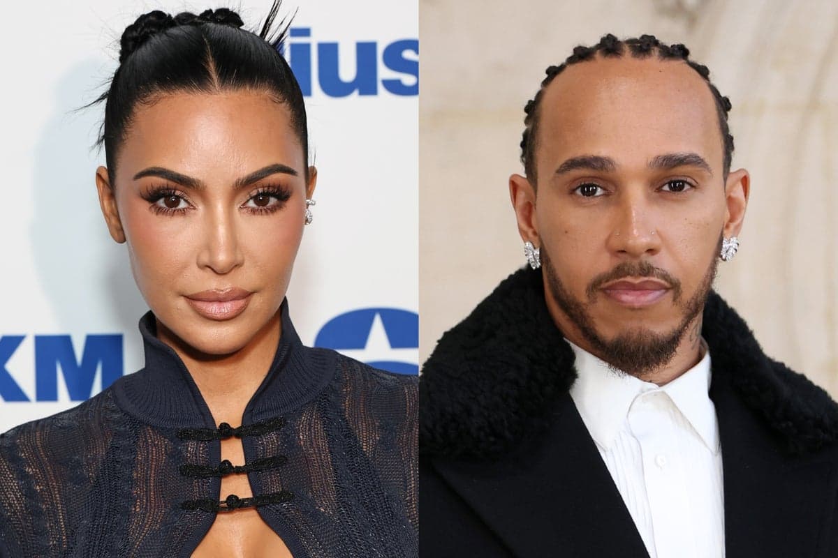 kim kardashian and lewis hamilton go instagram official and that bike ride clip