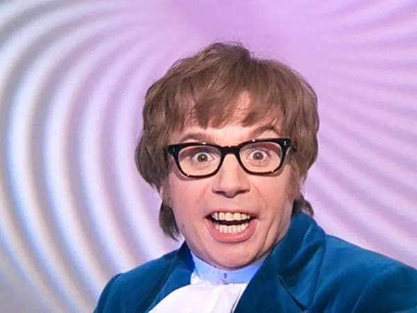 Mike Myers at a public appearance, known for his role as Austin Powers in the comedy film franchise