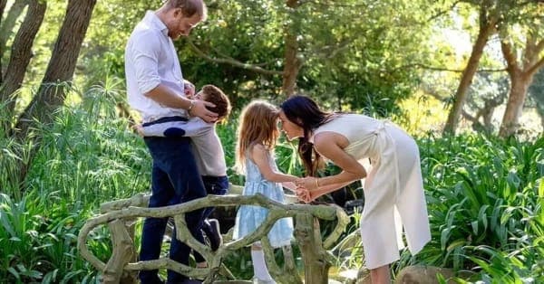 Prince Harry and Meghan, Duke and Duchess of Sussex, at an Invictus Games event