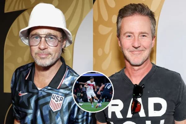 Ed Norton and Brad Pitt at the World Cup Has One Joke — Daily Insight