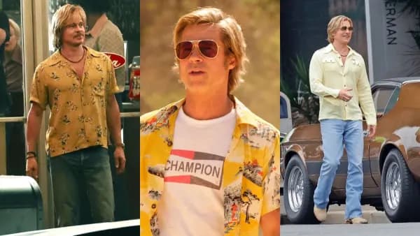 A man in a casual open-collar shirt stands against a gritty, sun-bleached urban backdrop evoking late-1970s Los Angeles