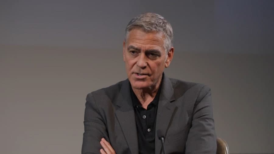 george clooney opens up about career regrets batman and politics at bfi southban