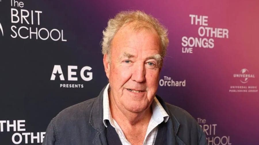 Jeremy Clarkson at Diddly Squat Farm in Chipping Norton, Oxfordshire, the setting for his Prime Video series Clarkson's Farm