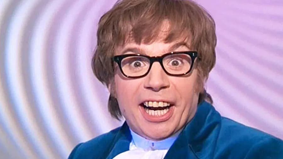 Mike Myers at a public appearance, known for his role as Austin Powers in the comedy film franchise