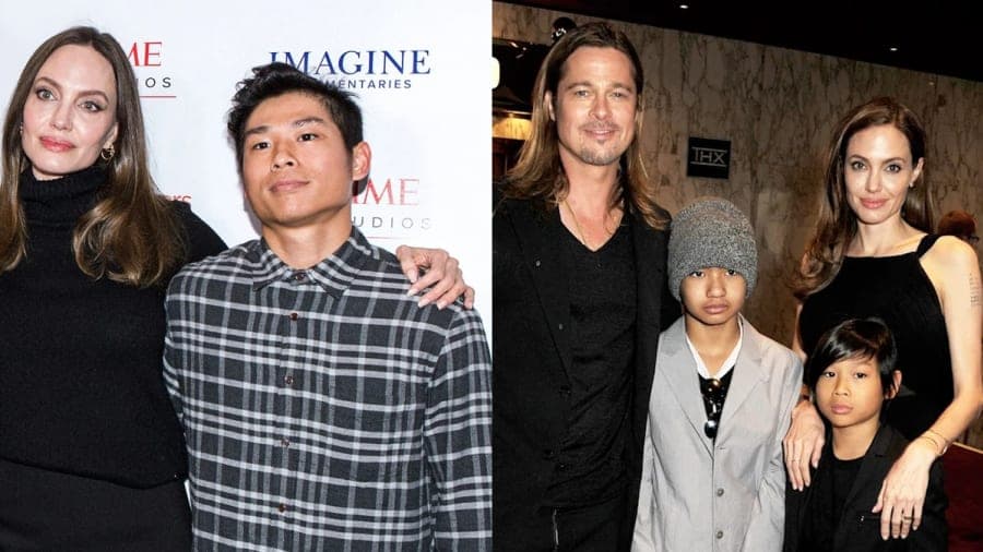 Pax Jolie-Pitt at a public event in Los Angeles