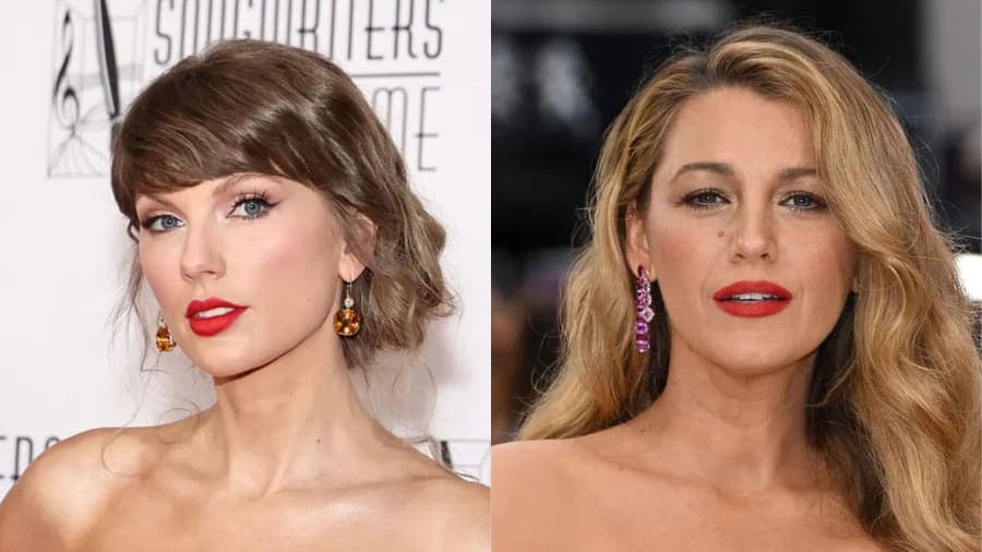 Taylor Swift and Blake Lively at a public event together during their years of close friendship