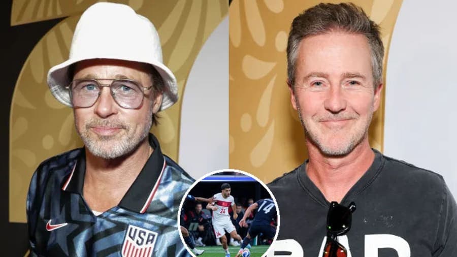 Ed Norton and Brad Pitt at the World Cup Has One Joke — Daily Insight
